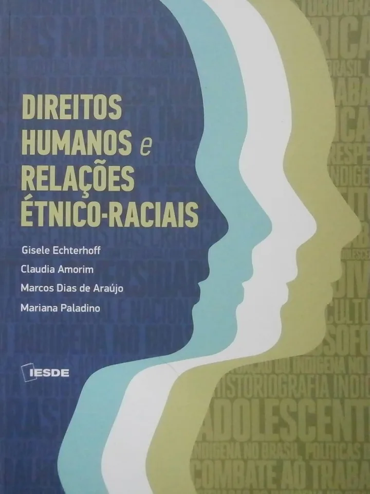 Capa do livro Direitos Humanos e Relações Étnico-Raciais