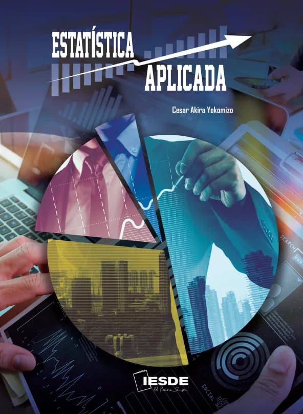 Capa do livro Estatística Aplicada