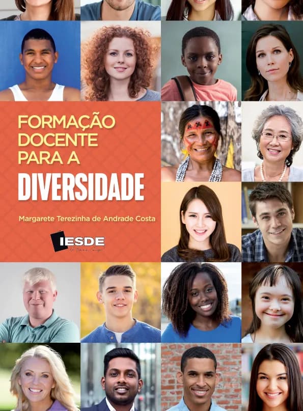 Capa do livro Formação Docente para a Diversidade