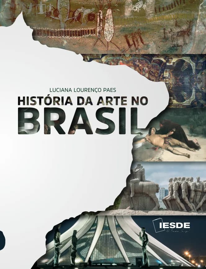 Capa do livro História da Arte no Brasil