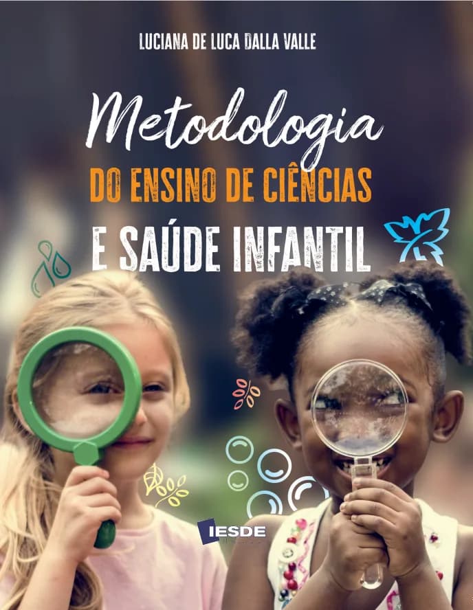 Capa do livro Metodologia do Ensino de Ciências e Saúde Infantil