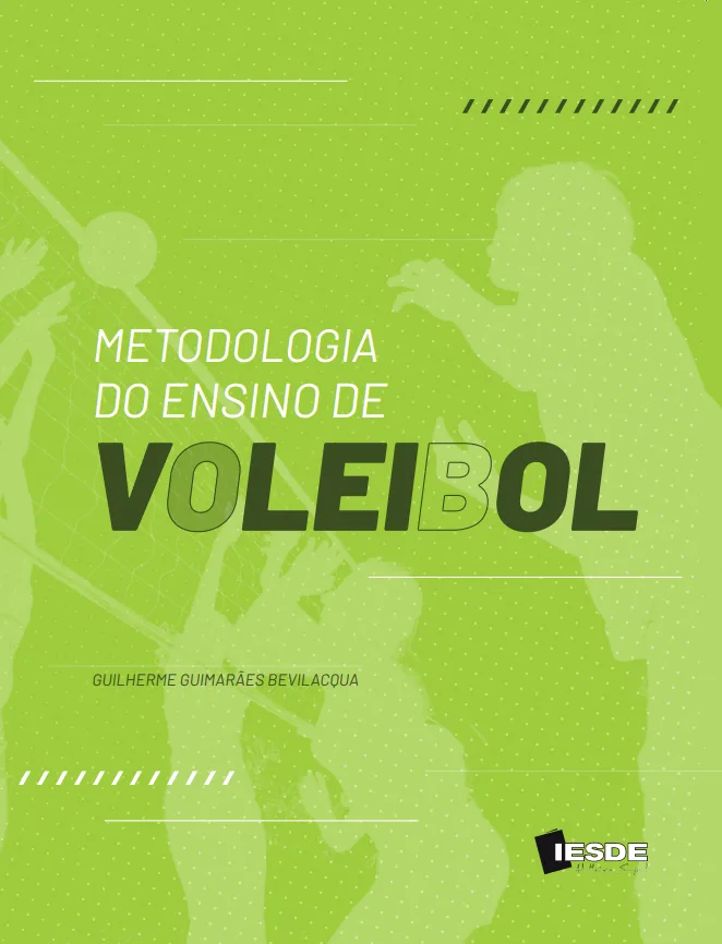 Capa do livro Metodologia do Ensino de Voleibol