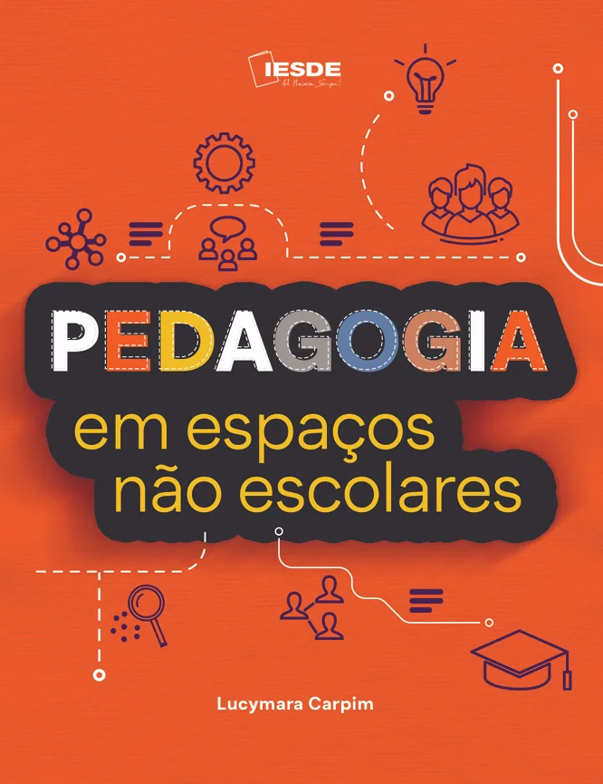 Capa do livro Pedagogia em Espaços Não Escolares