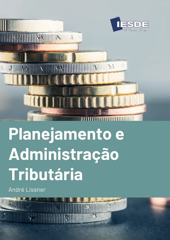 Capa do livro Planejamento e Administração Tributária
